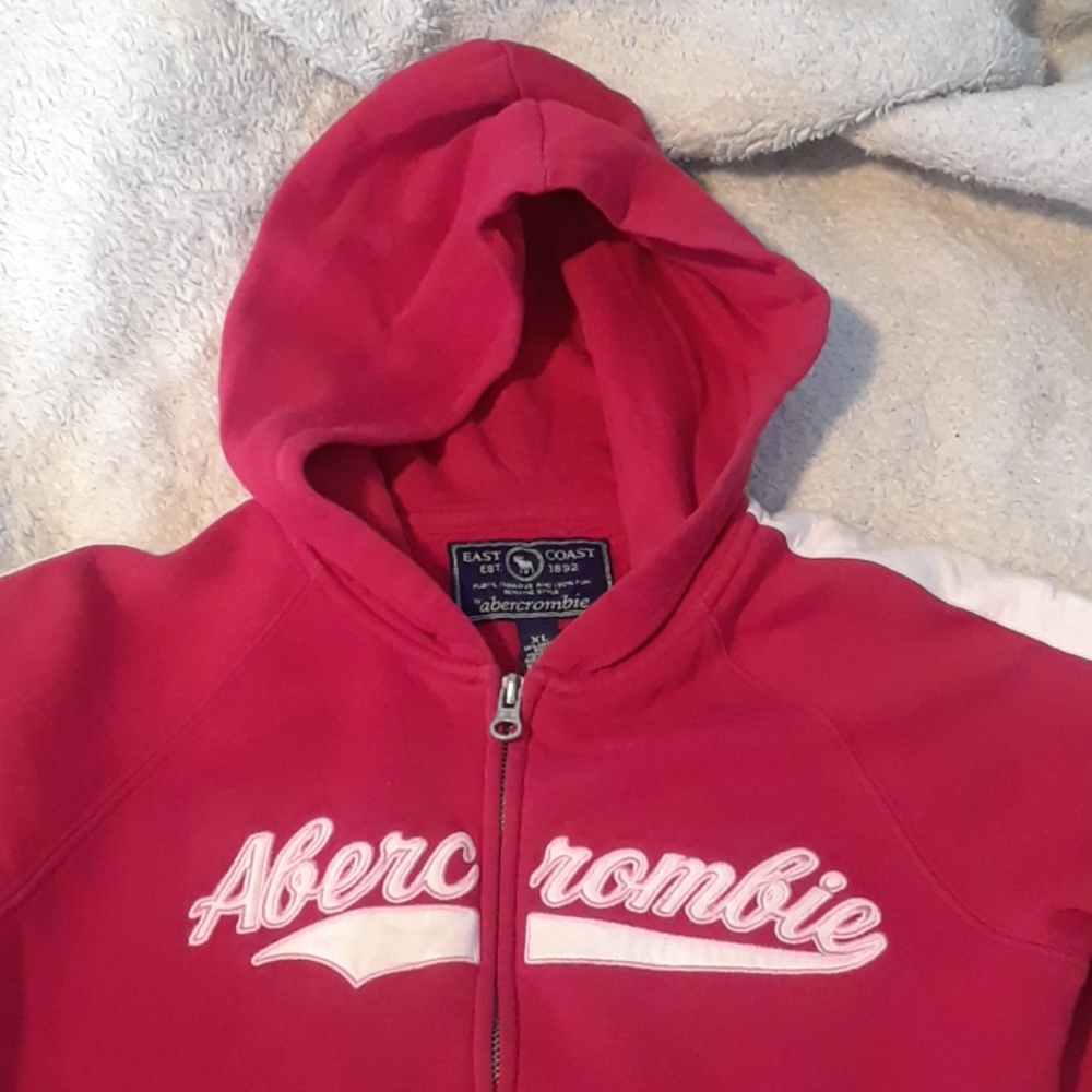 Abercrombie East Coast double zippered Hoody